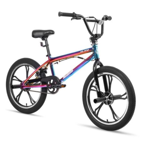 JOYSTAR Vélo  20 pouces à 5 rayons pour garçons et filles, petites roues , style libre à 360 degrés rotor， coloré